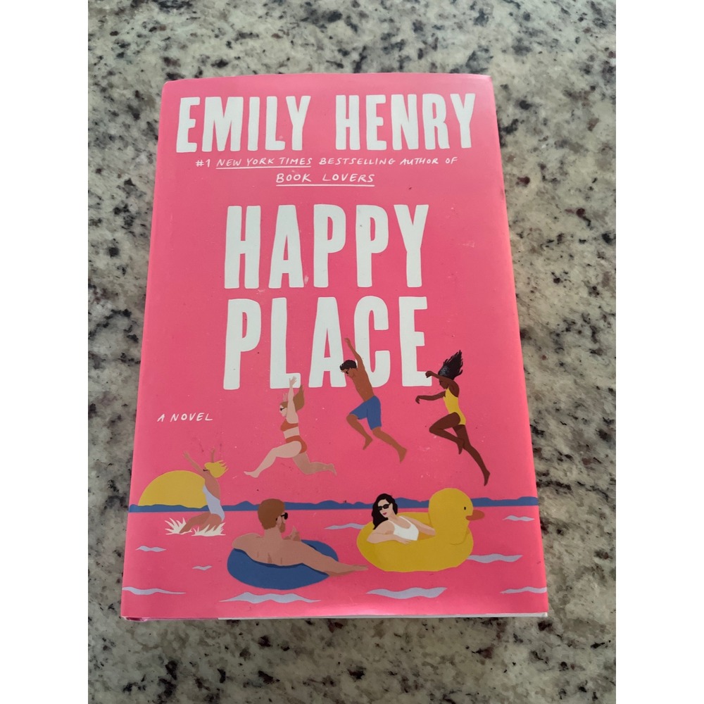 Happy Place Emily Henry Novel Book Hardcover‎ 2023